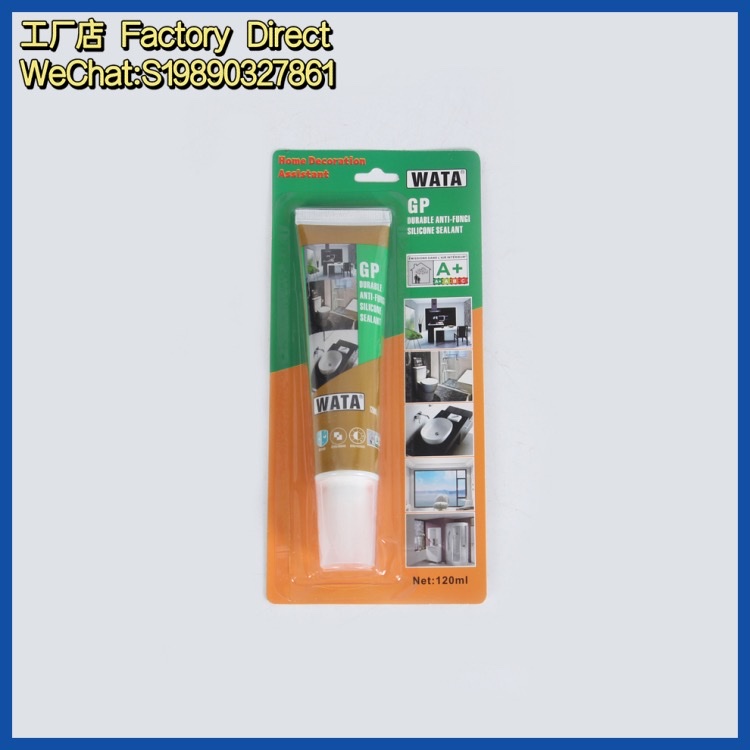 Anti-mold glass glue, waterproof sealant, kitchen toilet sink ceramic glue, sealant factory direct sales