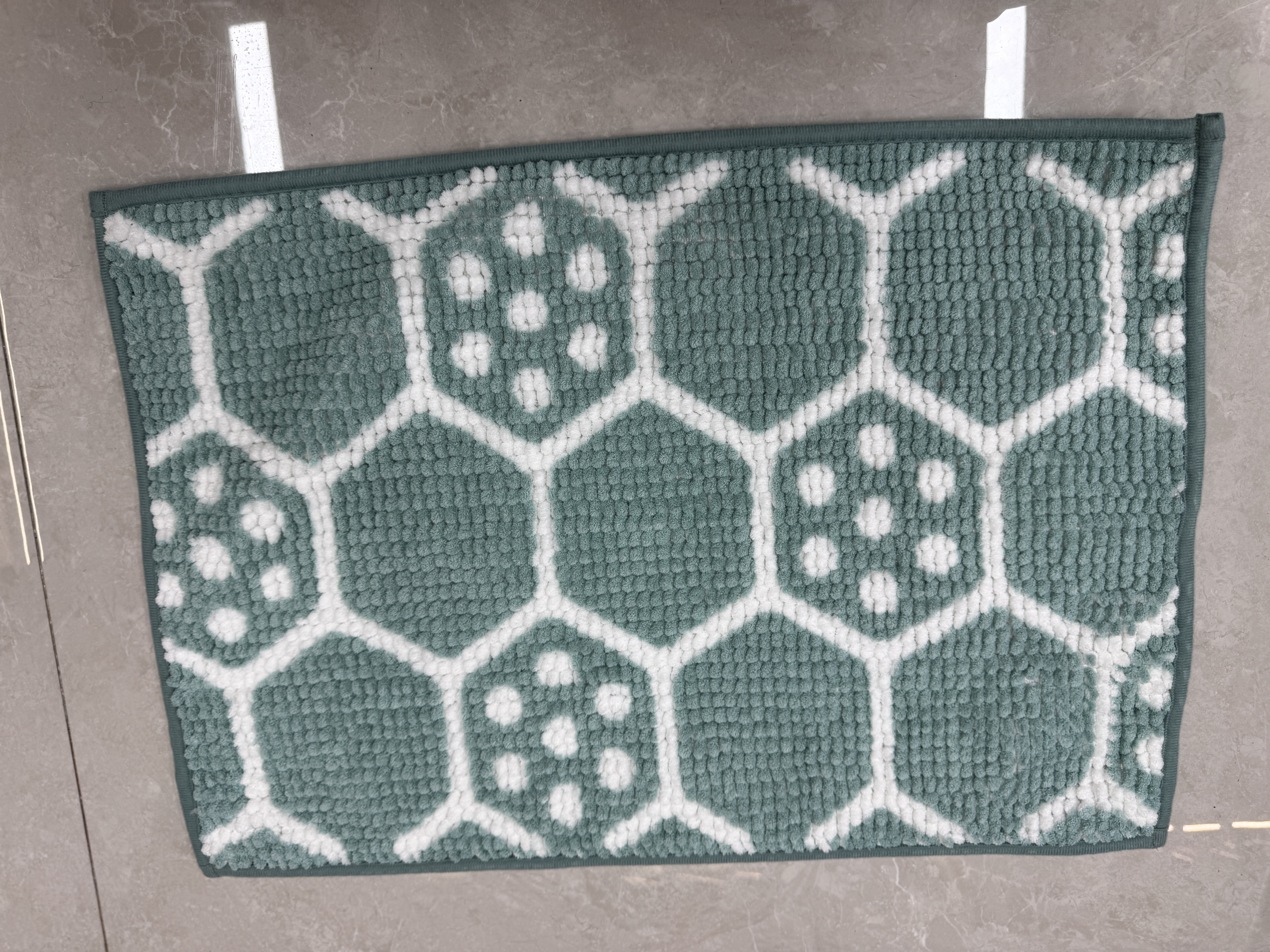 Nueva colección chenille de lana corta letras estampadas futbol tapete alfombra tapete antideslizante alfombra de baño alfombra de puerta alfombra de cocina Application Scenario