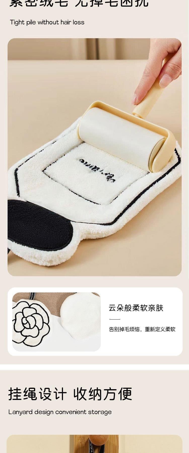 2026 New style hand towel: Simple and portable, bathroom hand towel, kitchen water wipe, thickened and quick-drying # hand towel detail image 7