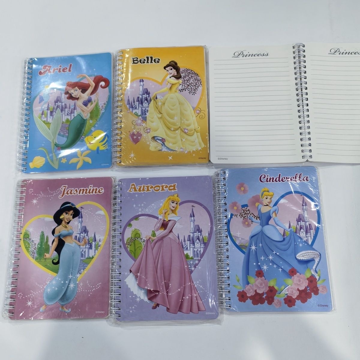 Export customized A5 coil Princess exercise book, glossy coil notebook pic 6