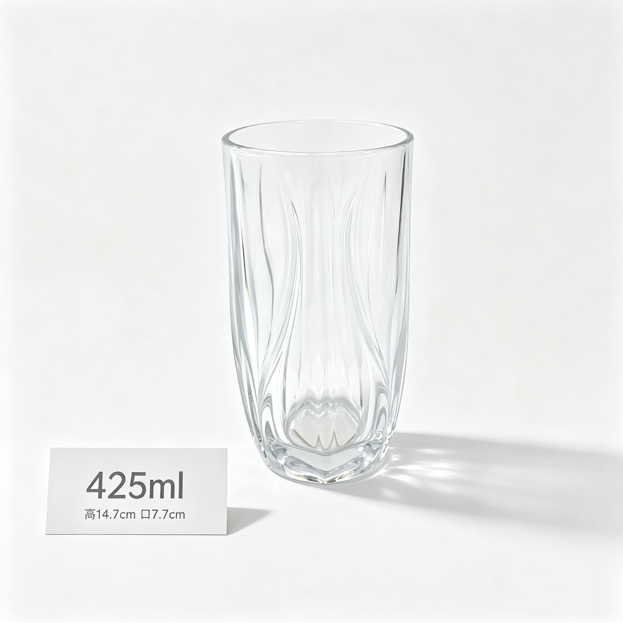 Multi-specification series of glass water cups and high-footed ice cream cups detail image 9