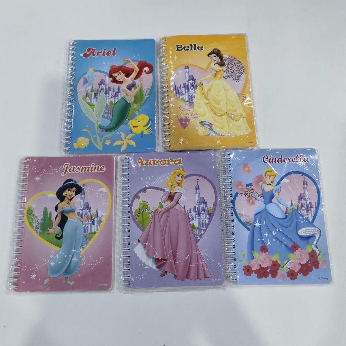 Export customized A5 coil Princess exercise book, glossy coil notebook pic 7