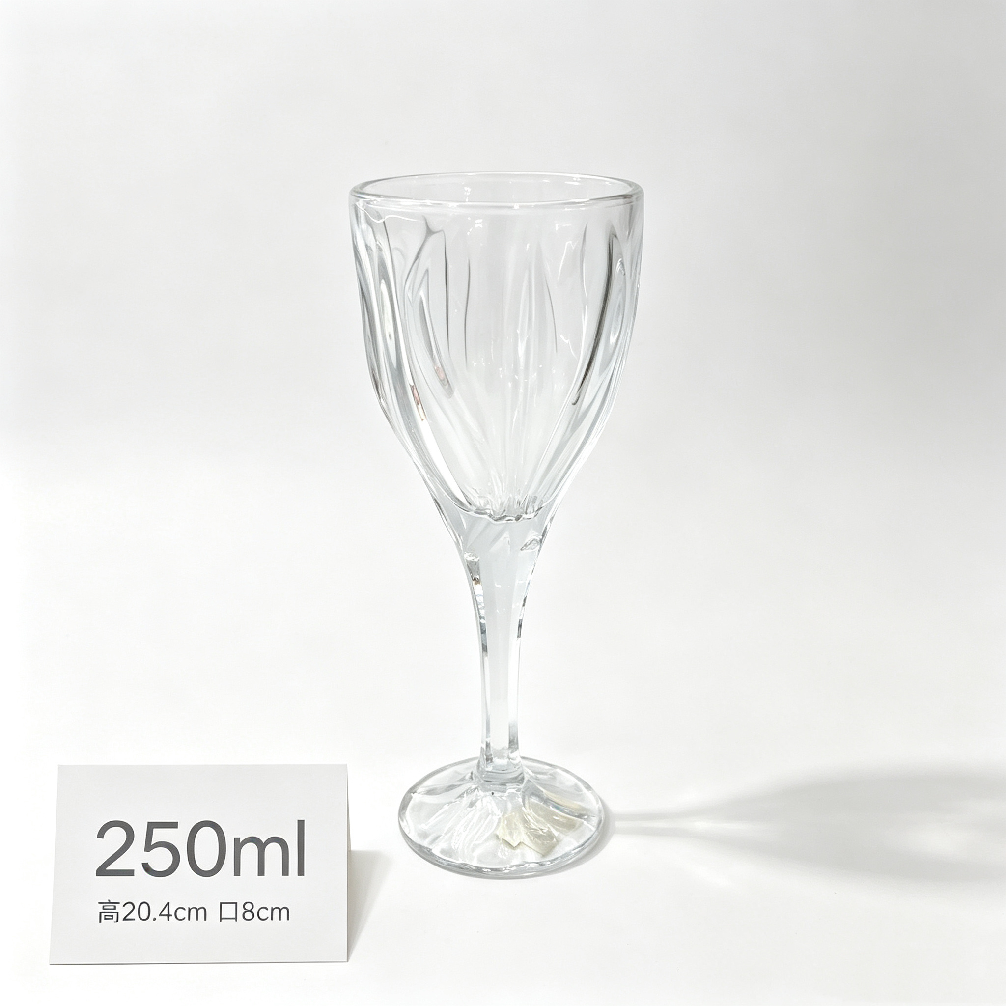Multi-specification series of glass water cups and high-footed ice cream cups detail image 11