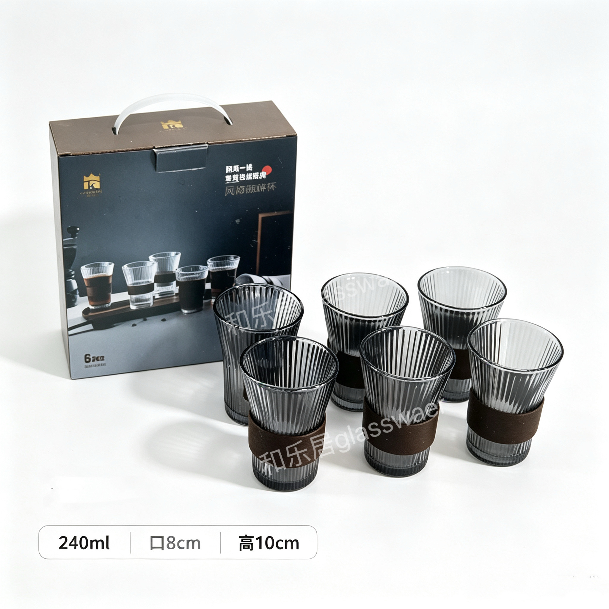 Series of stylish water ware sets, coffee glass water cups detail image 6