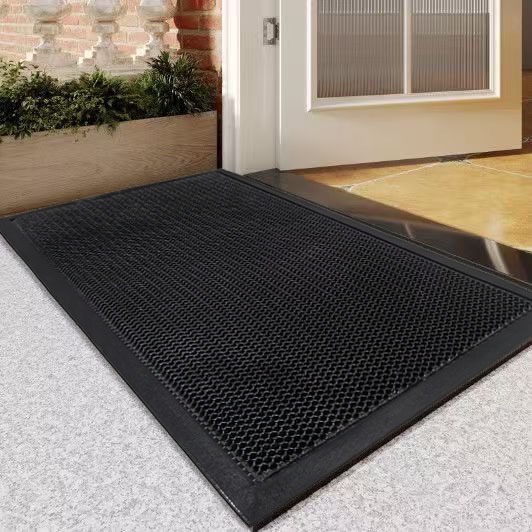 Cojín de piso de seda elástica liso cojín de nido de abeja cojín de puerta cojín de pie de alta elasticidad cojín antideslizante cojín de rascado Specification image