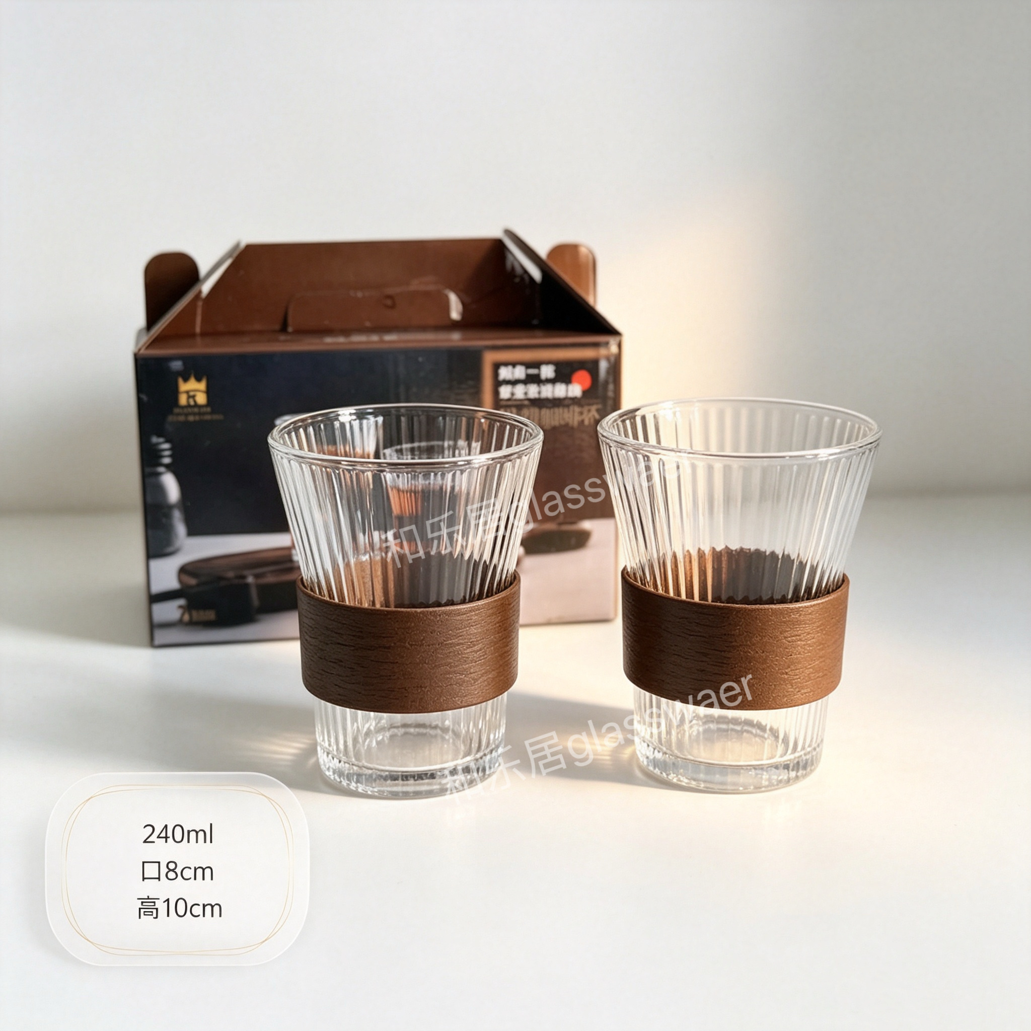 Series of stylish water ware sets, coffee glass water cups detail image 9
