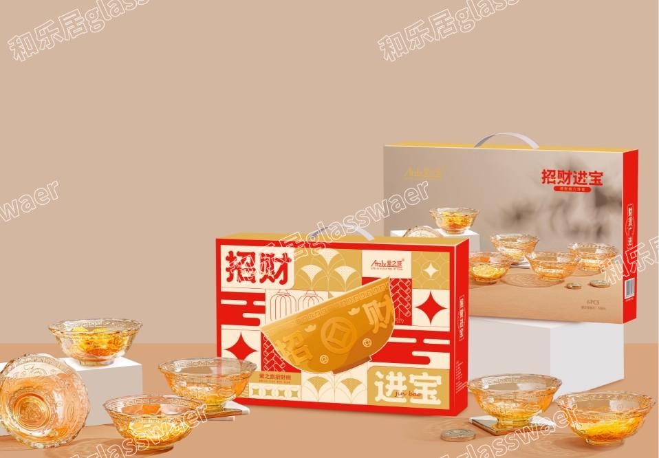 A glass bowl for attracting wealth Specification image