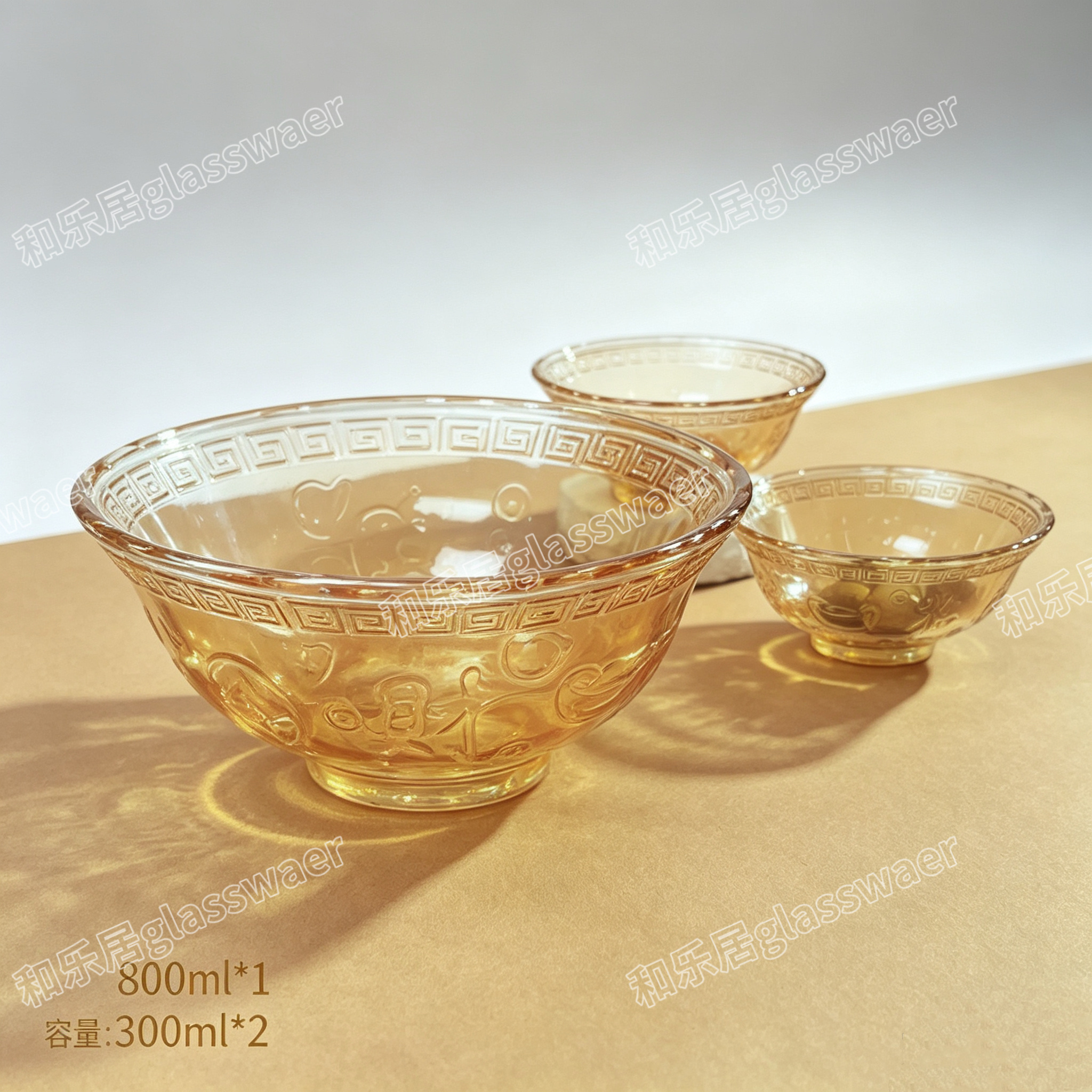 A glass bowl for attracting wealth Application Scenario