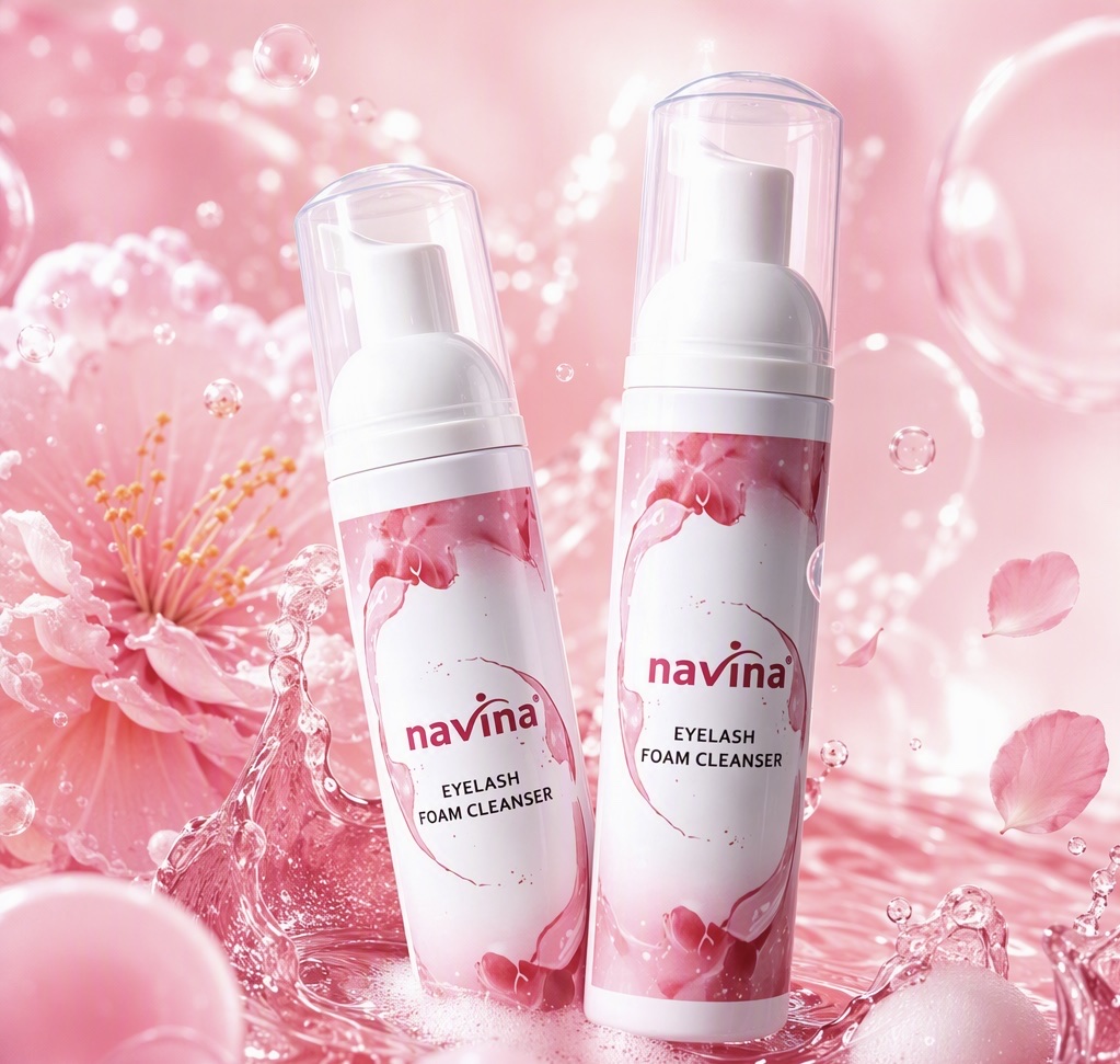 navina Yaviya Eyelash Implantation Special Cleaning Mousse spa Bubble Eyelash Makeup Remover Foam Eye Cleaning Mousse Eyelash Special Deep Cleaning Eye Mousse Eyelash Cleaning Mousse detail image 20