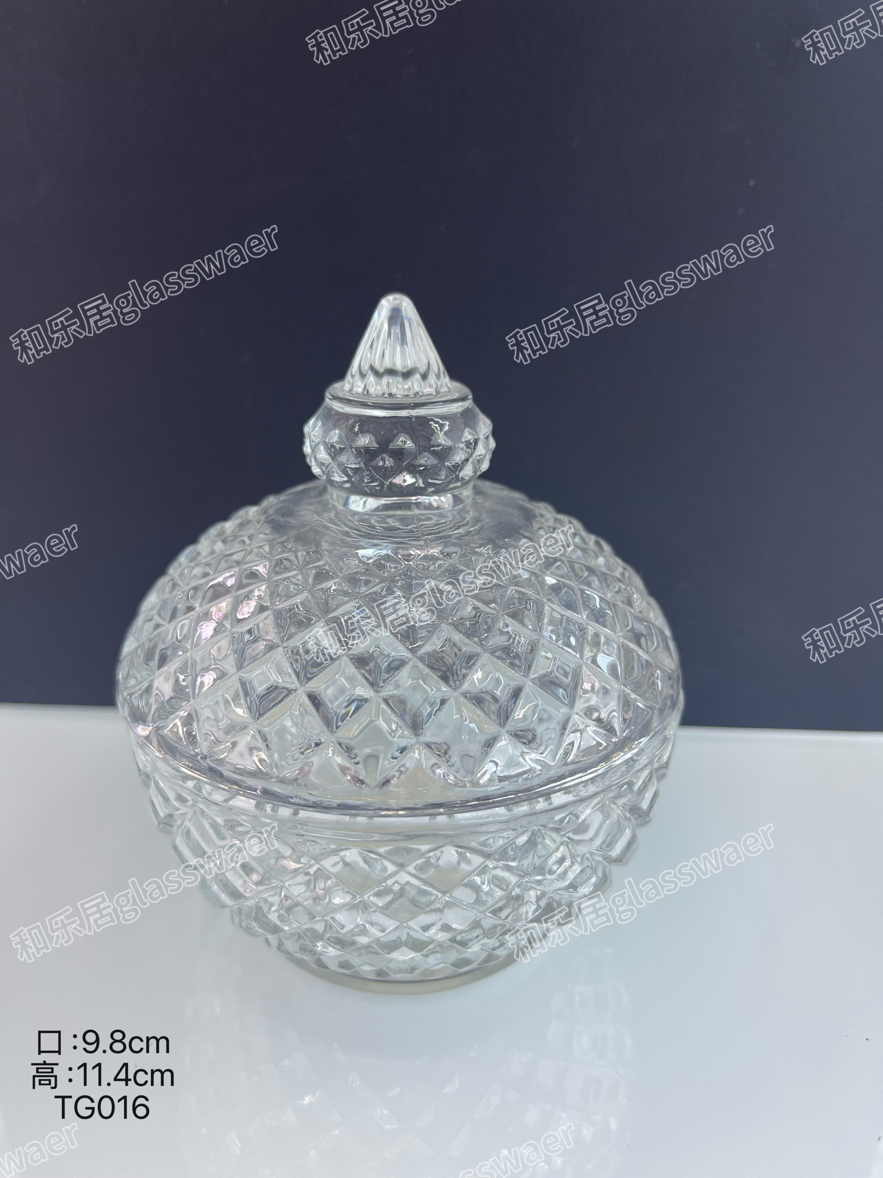 Multi-specification diamond glass sugar jars Application Scenario