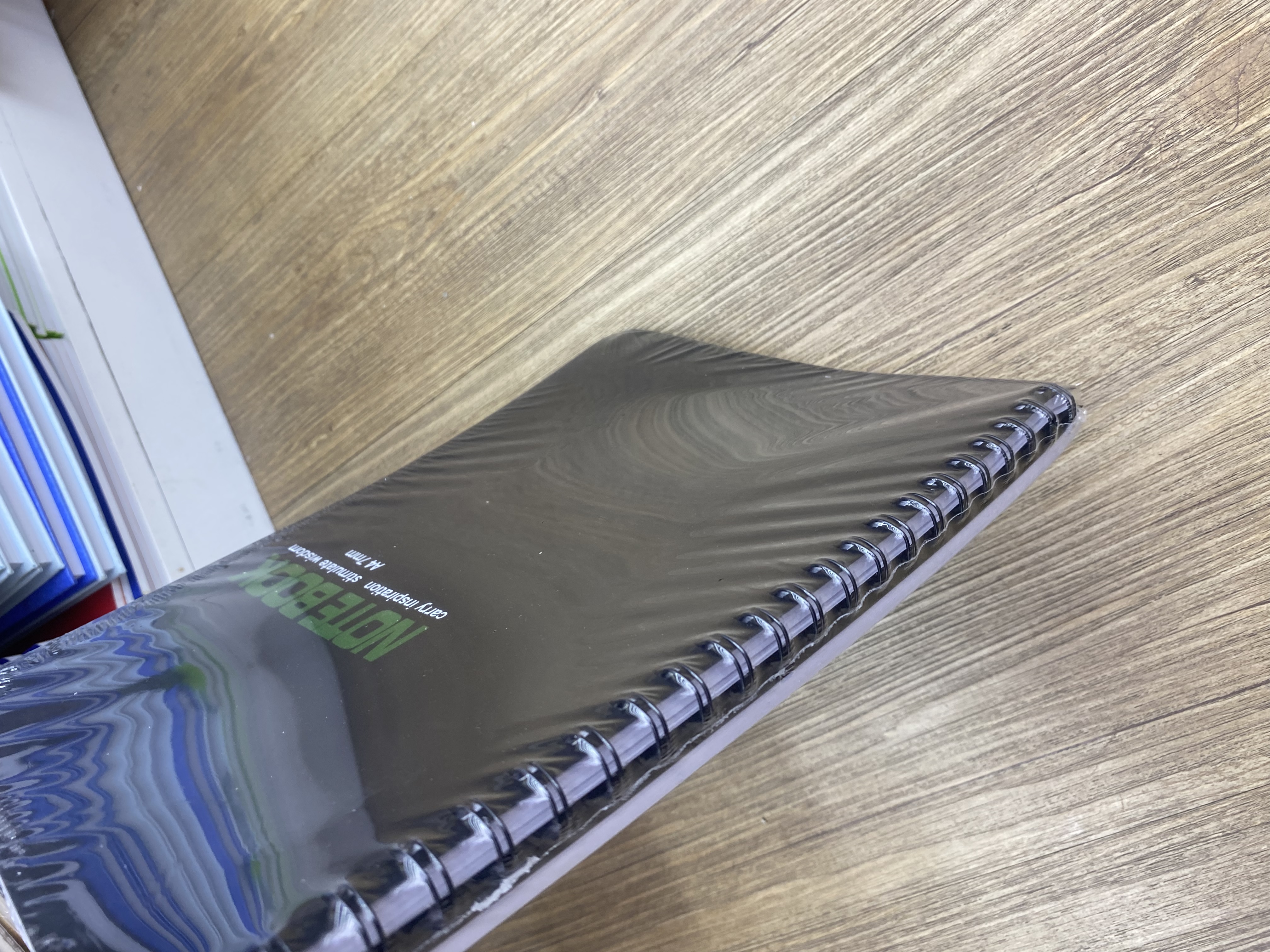 A4 coil waterproof notebook, cross-border notebook customization, 75 sheets pp coil notebook customization Specification image