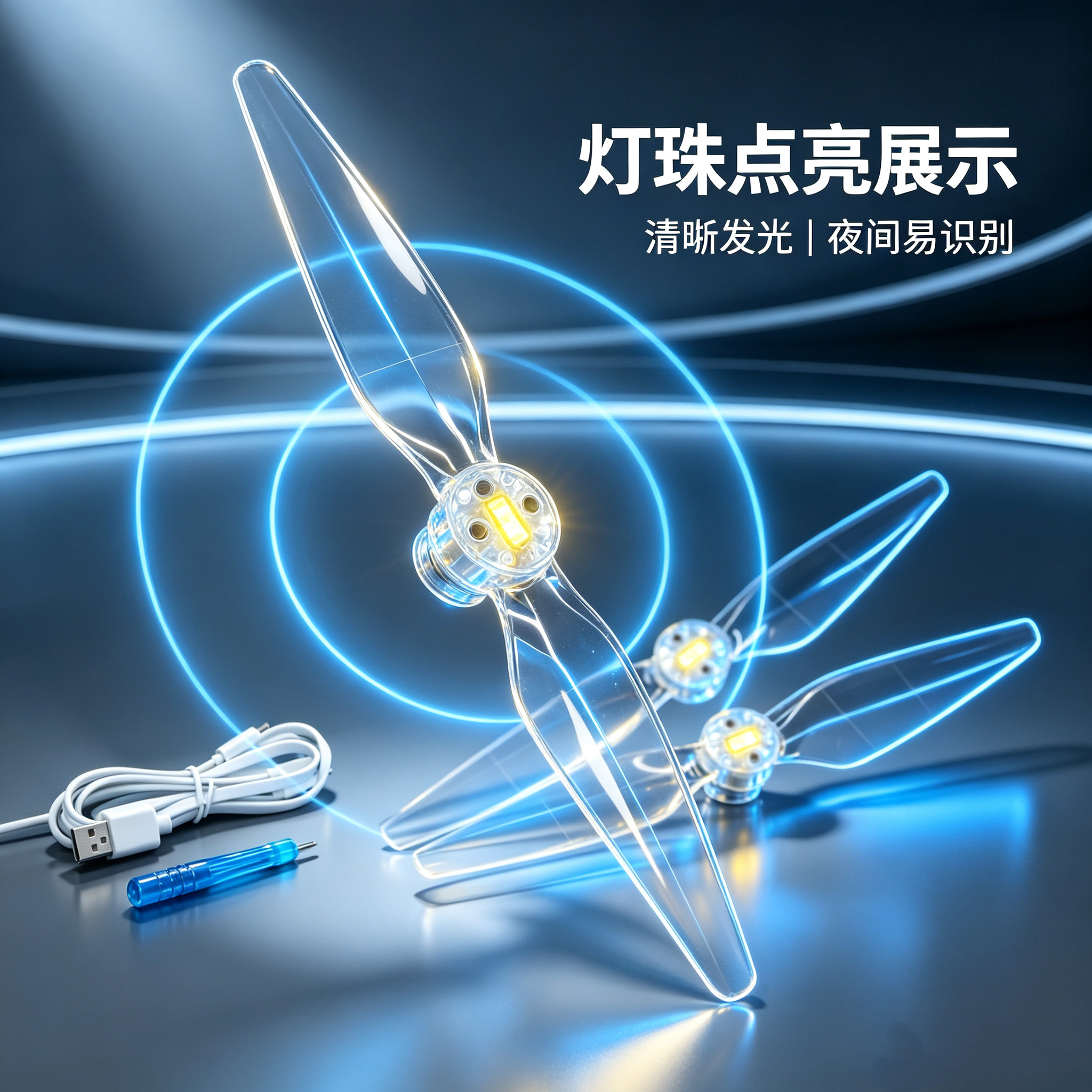 Professional civil unmanned aerial vehicle (UAV) accessories set, multi-functional frame, UAV parts maintenance accessories, compatible with multiple models Specification image