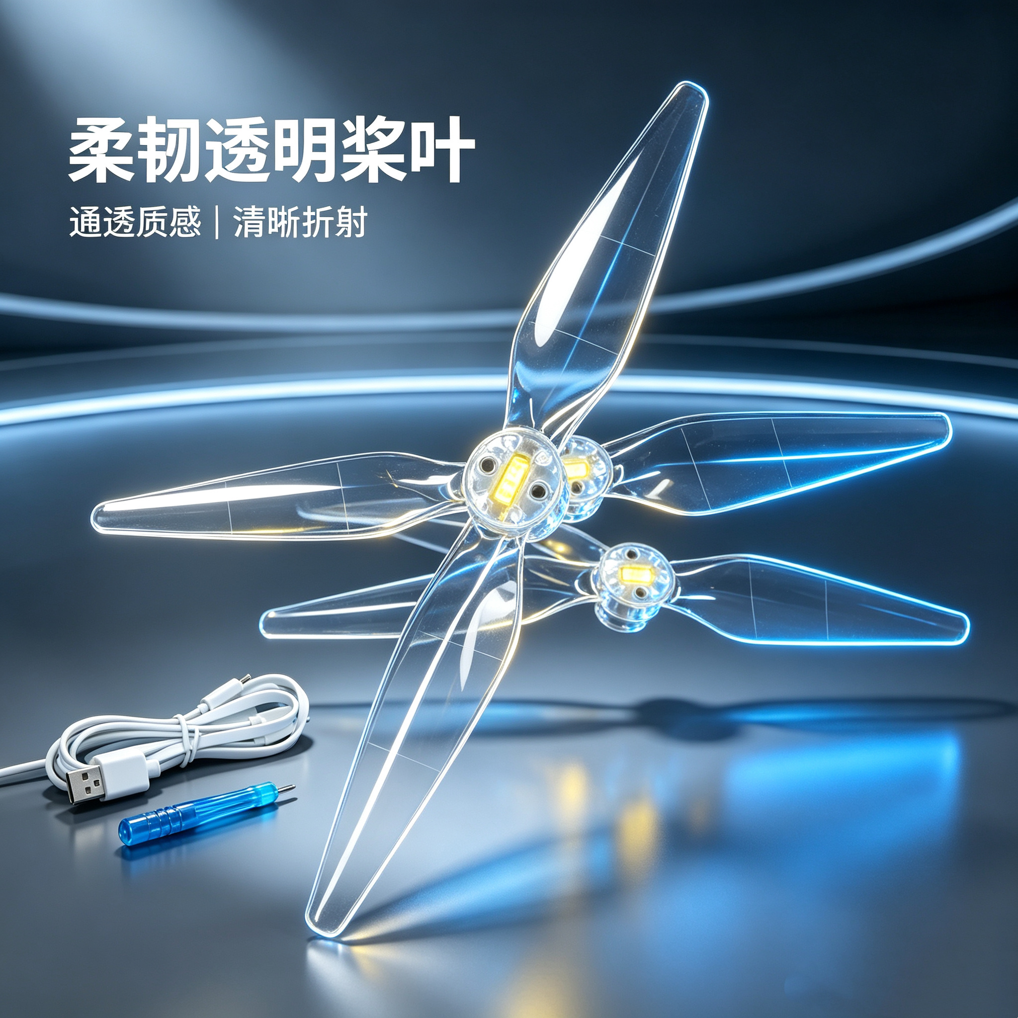 Professional civil unmanned aerial vehicle (UAV) accessories set, multi-functional frame, UAV parts maintenance accessories, compatible with multiple models details Picture
