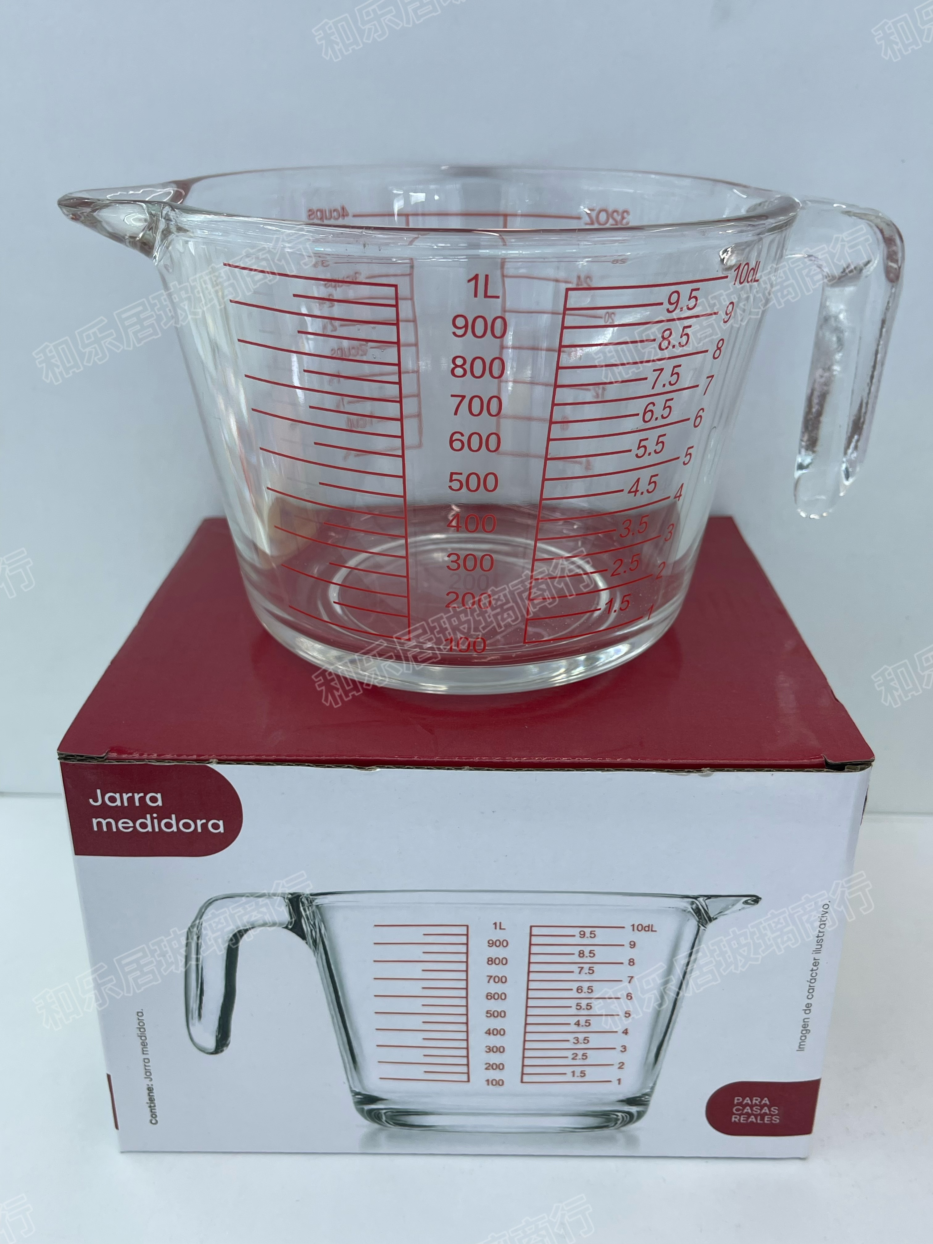 Multi-specification glass measuring cup 1000ml Application Scenario