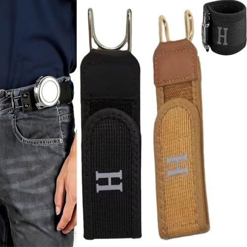 The lazy belt is a great tool for tightening and tightening jeans. The invisible belt has greatly reduced the waistline and tightened the waistband with Velcro