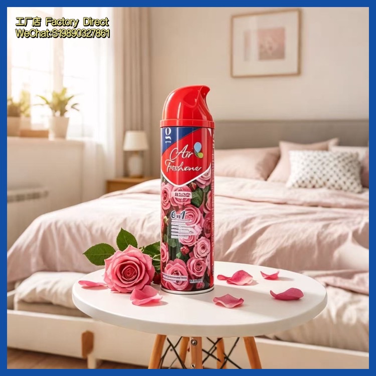 Factory direct sales of air freshener solid spray for bedrooms and cars, long-lasting fragrance, deodorizing and odor removal, bottled with multiple flavors to choose from Specification image