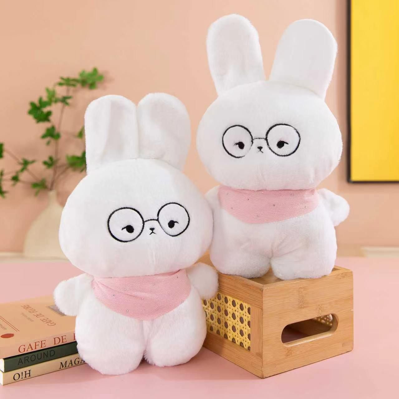 Muñeca rosa de peluche muñeca de peluche juguete lindo cojín regalo para niños Specification image