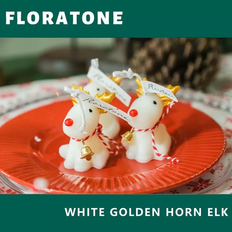 Cute and creative new Christmas scented candles for home use Specification image