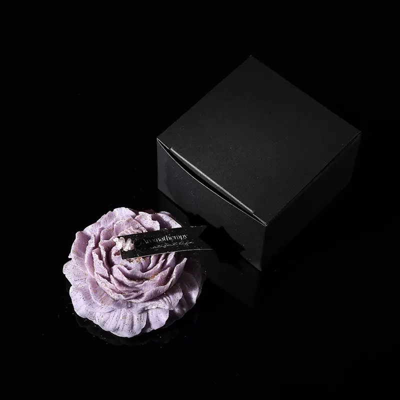 Low-temperature candle, gilded peony flower couple handcrafted shaped candle, aromatherapy, natural, safe and easy to clean, soy wax Application Scenario