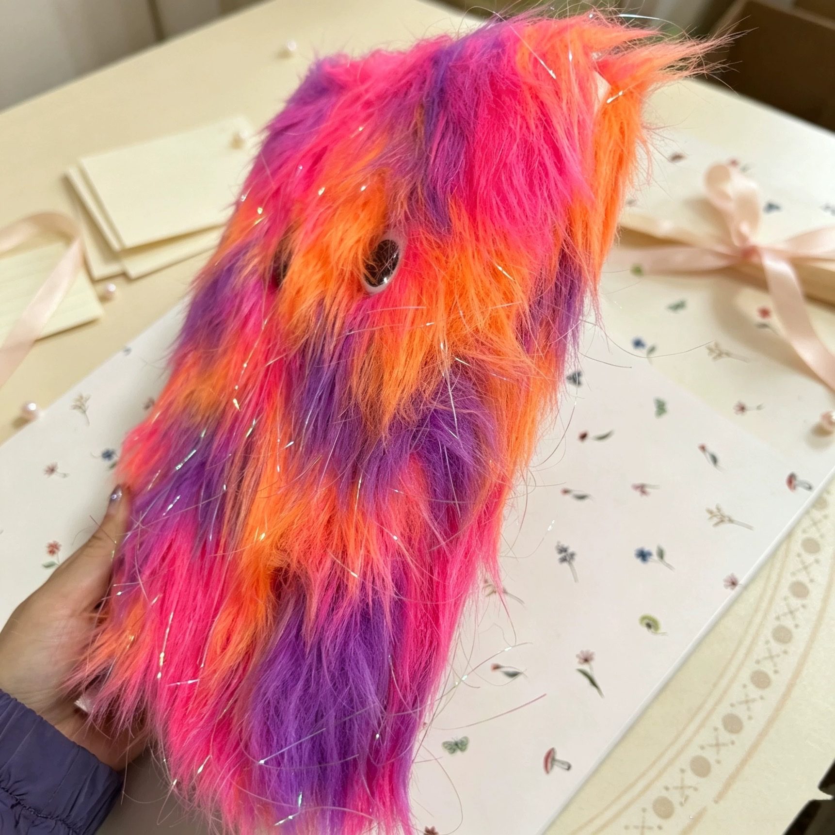 A5 كتاب خيوط الوحش الصغير ذو الفراء، مفكرة كرتونية، مفكرة Item Picture