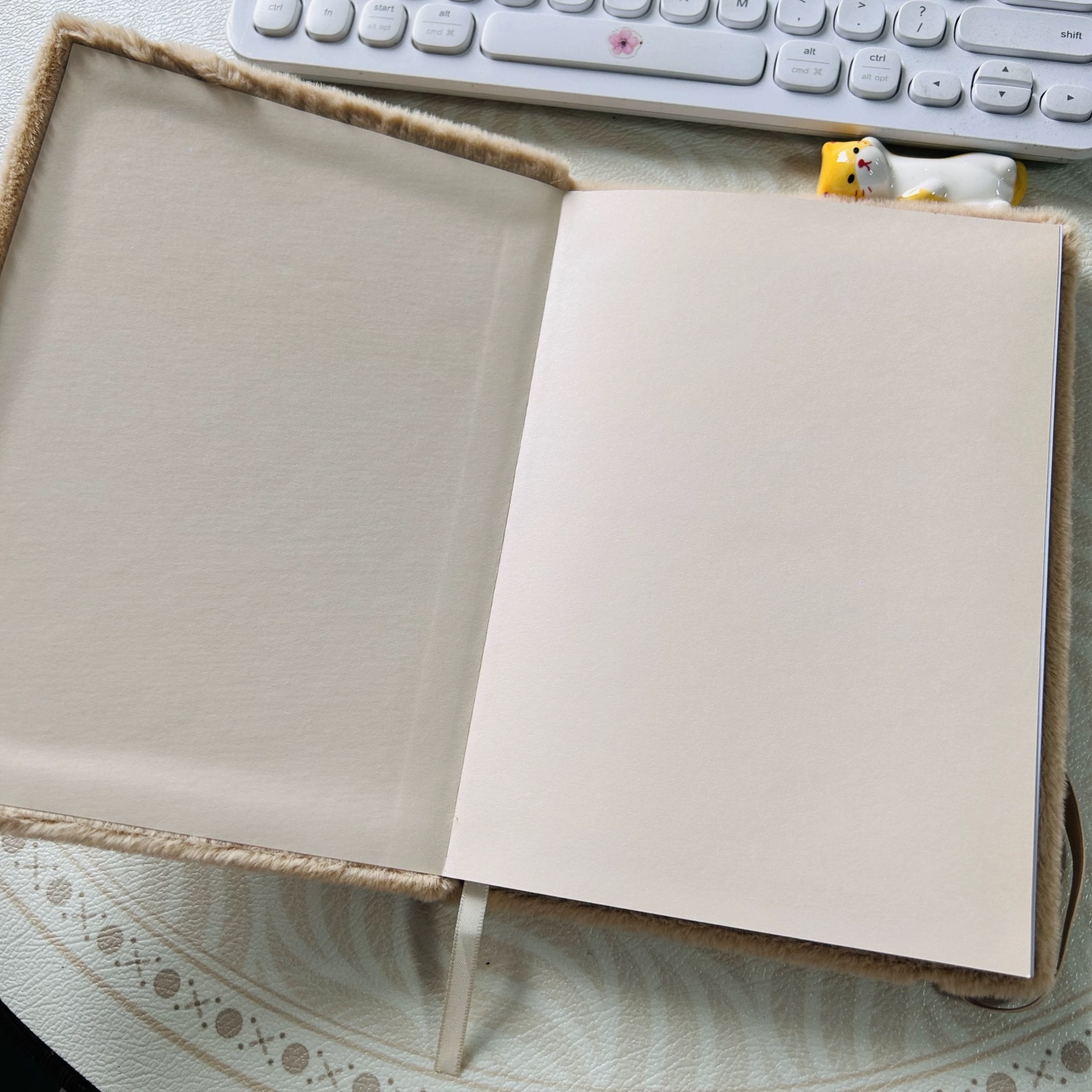 دفتر مفكرتون صغير مزود بقفل صغير، دفتر مفكّر صغير، دفتر مفكّر جميل، كتاب أزرق، O detail image 4