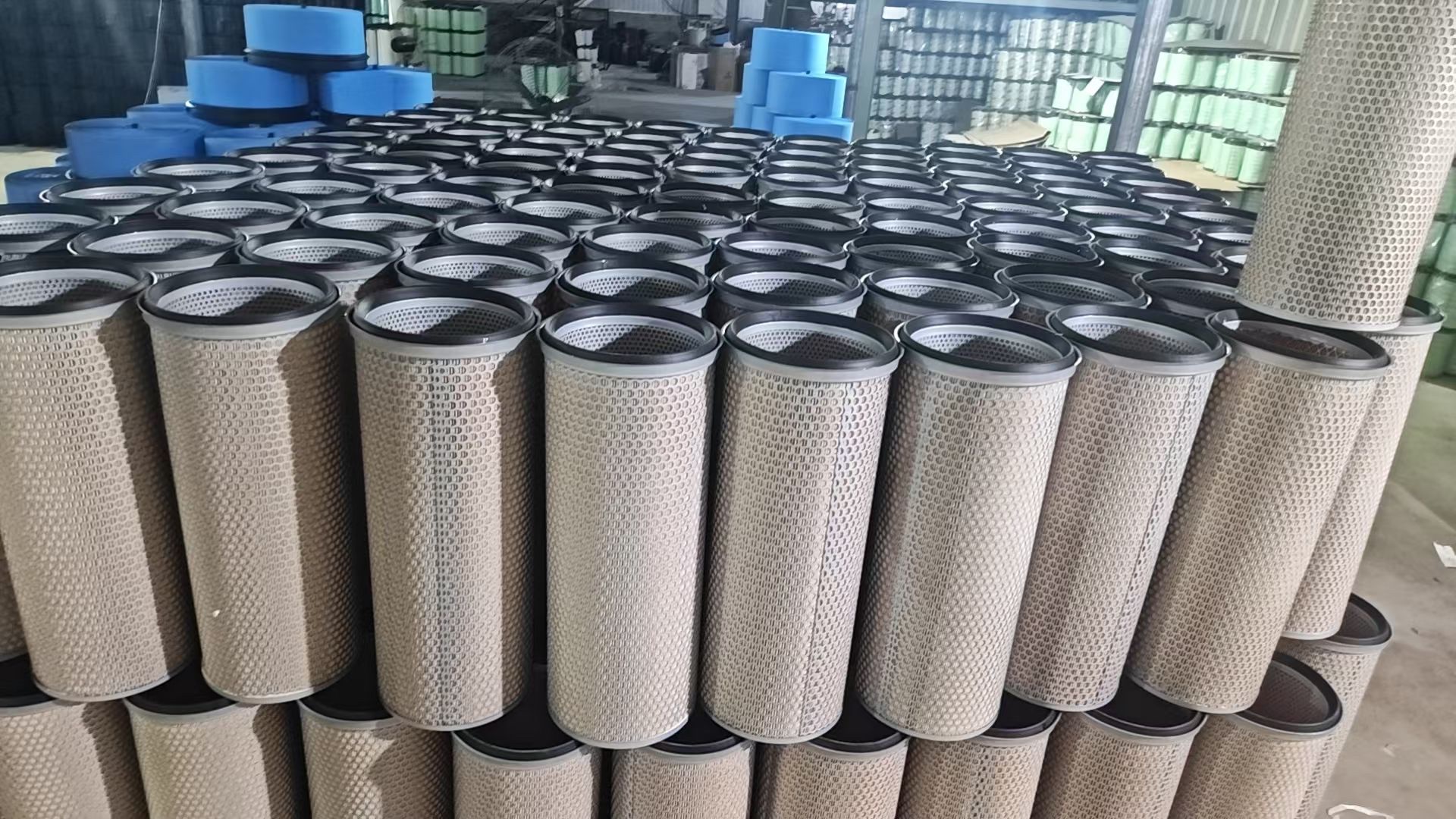 Engineering truck filter element, excavator filter element, bulldozer filter element, mining card filter element