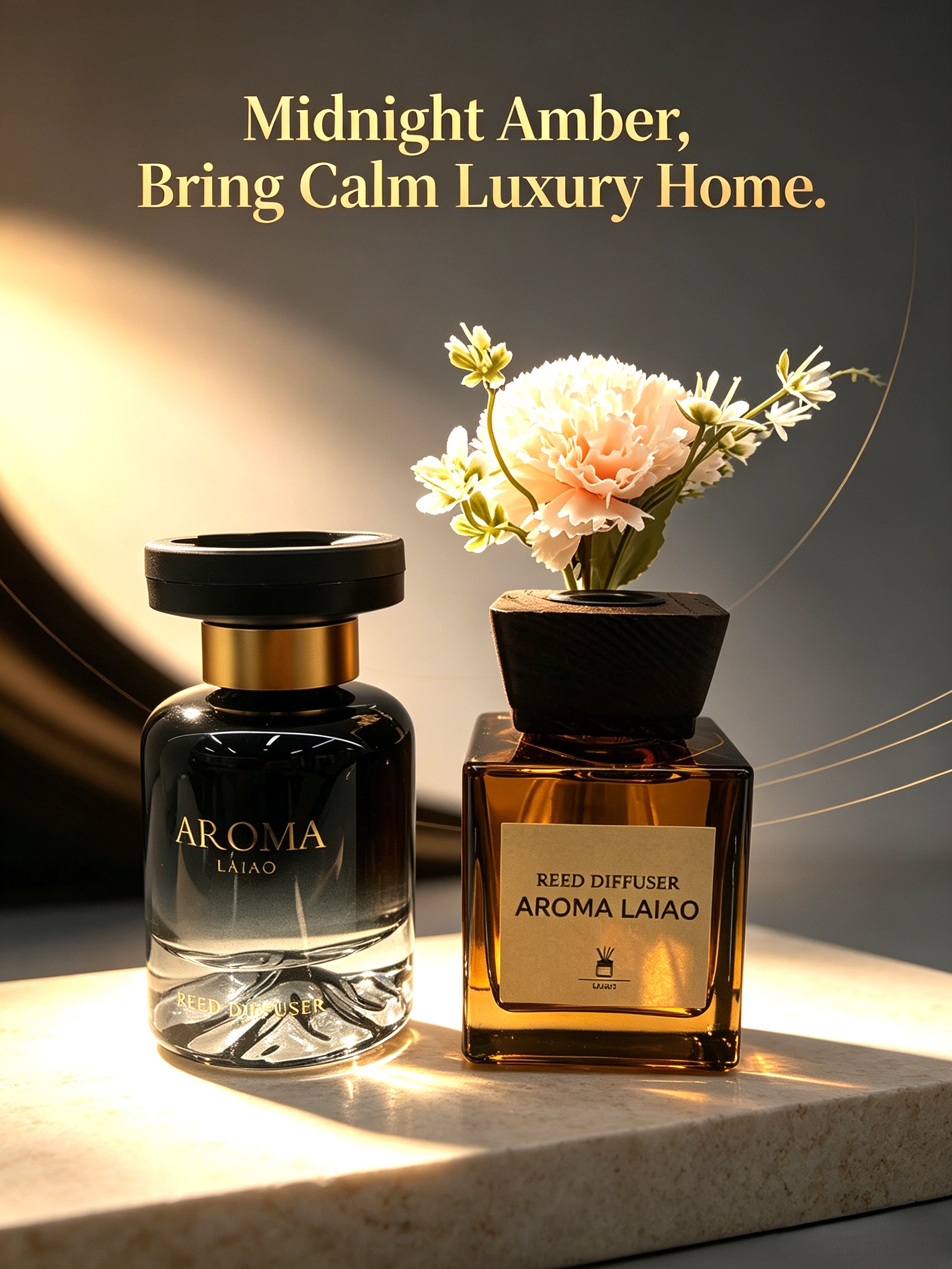 DIY customized aromatherapy gift box set, long-lasting floral aromatherapy, in-car, home, light luxury gift and decoration items Application Scenario