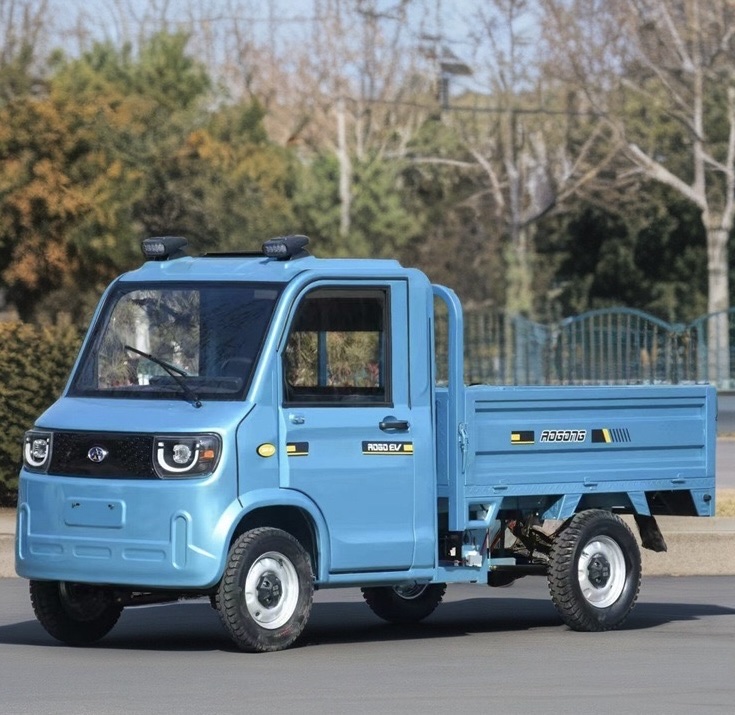 Electric four-wheel small trucks, electric four-wheelers, freight four-wheel electric vehicles, agricultural cargo transportation vehicles, oil-electric dual-purpose pickup trucks, cross-border export electric vehicles, electric motorcycles