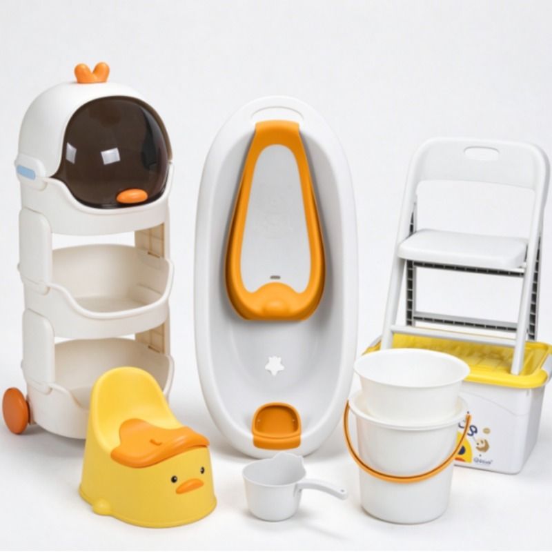 Новый набор для купания детей от babybathtub7pcs может использоваться в комплекте для купания на банках через границу pic 4