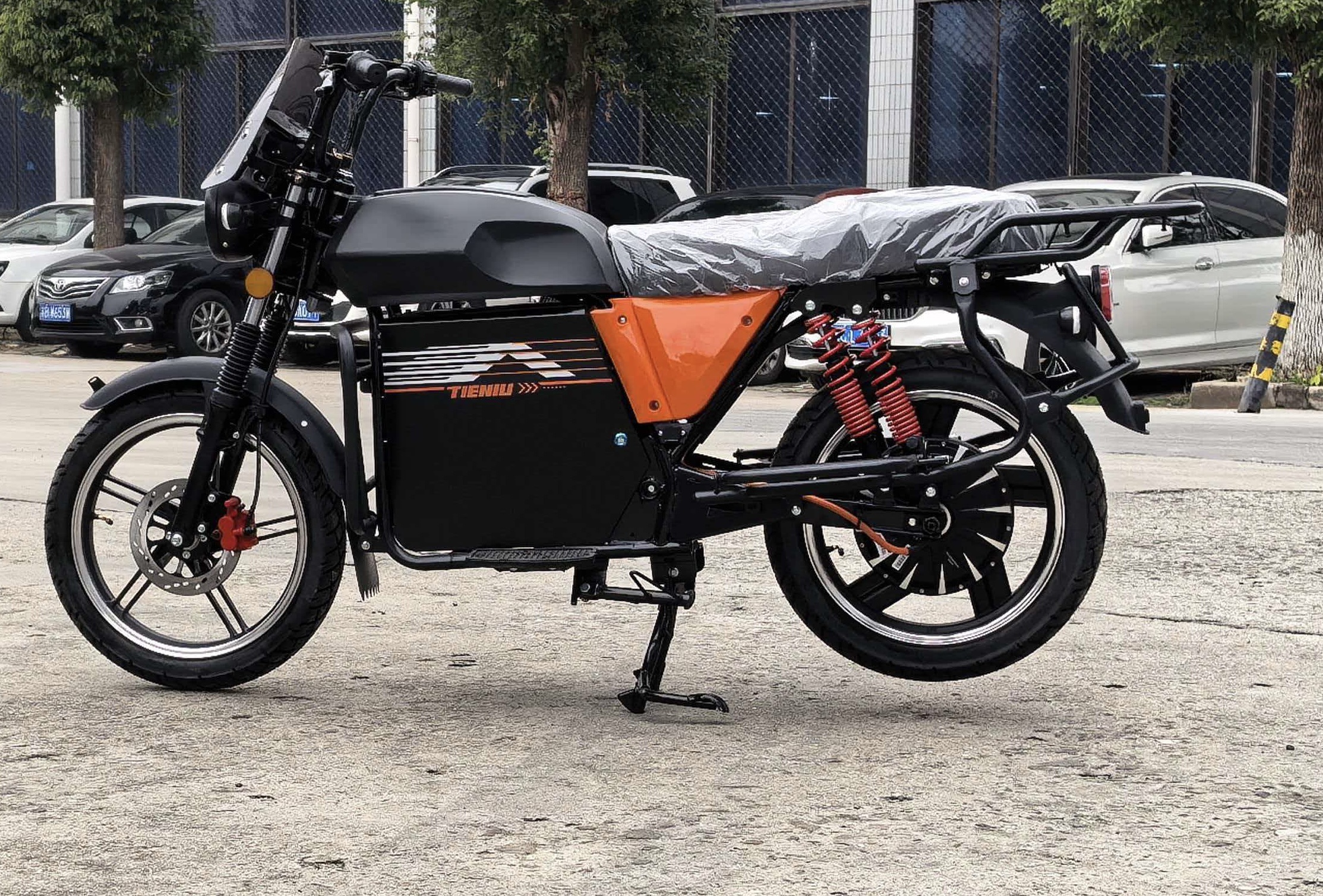 Two Wheel Big power electric bikes. Big Iron Bull electric vehicle