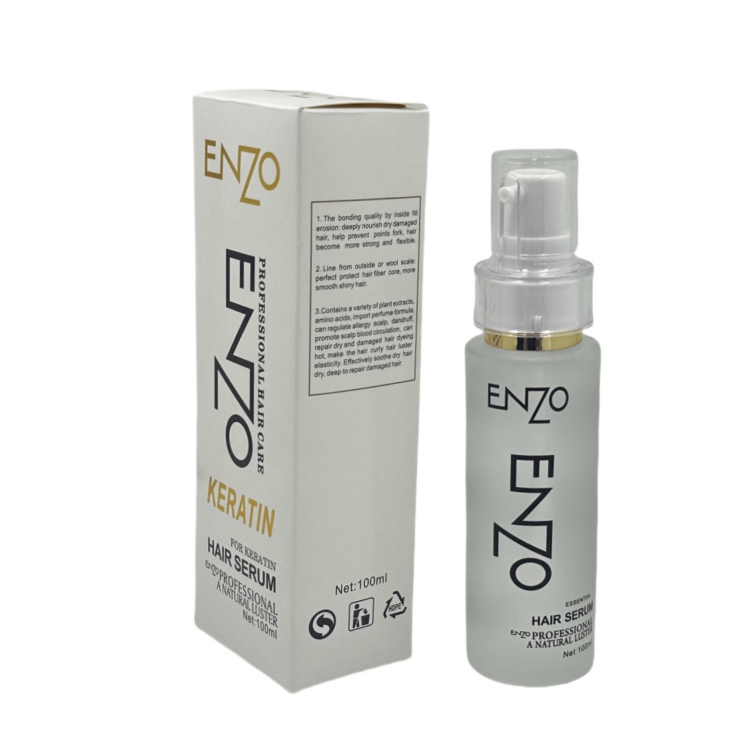 ENZO keratin Professional Hair Care Essence for repairing, nourishing and improving hair quality detail image 4