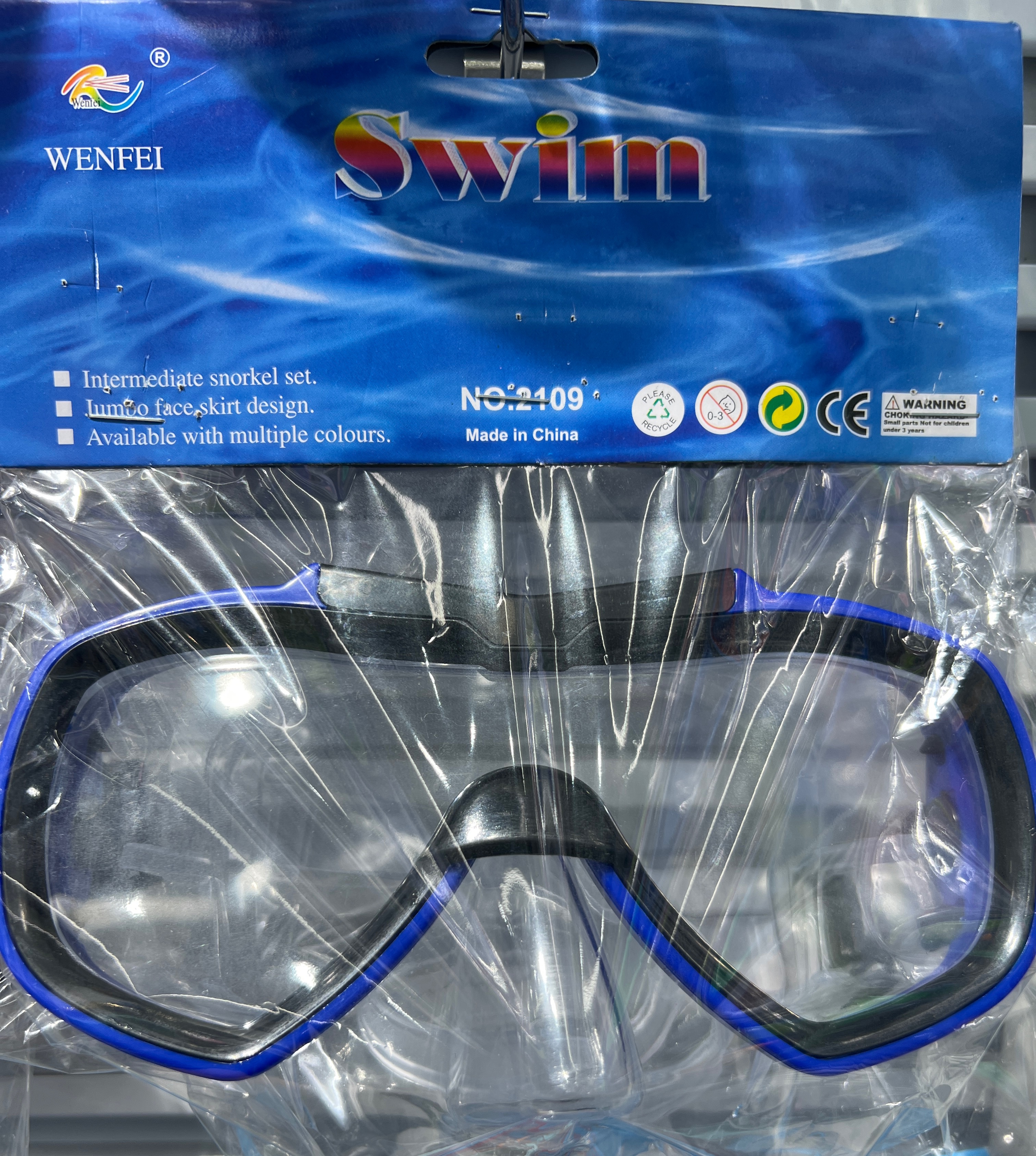 Adult universal diving goggles for outdoor sports swimming equipment details Picture