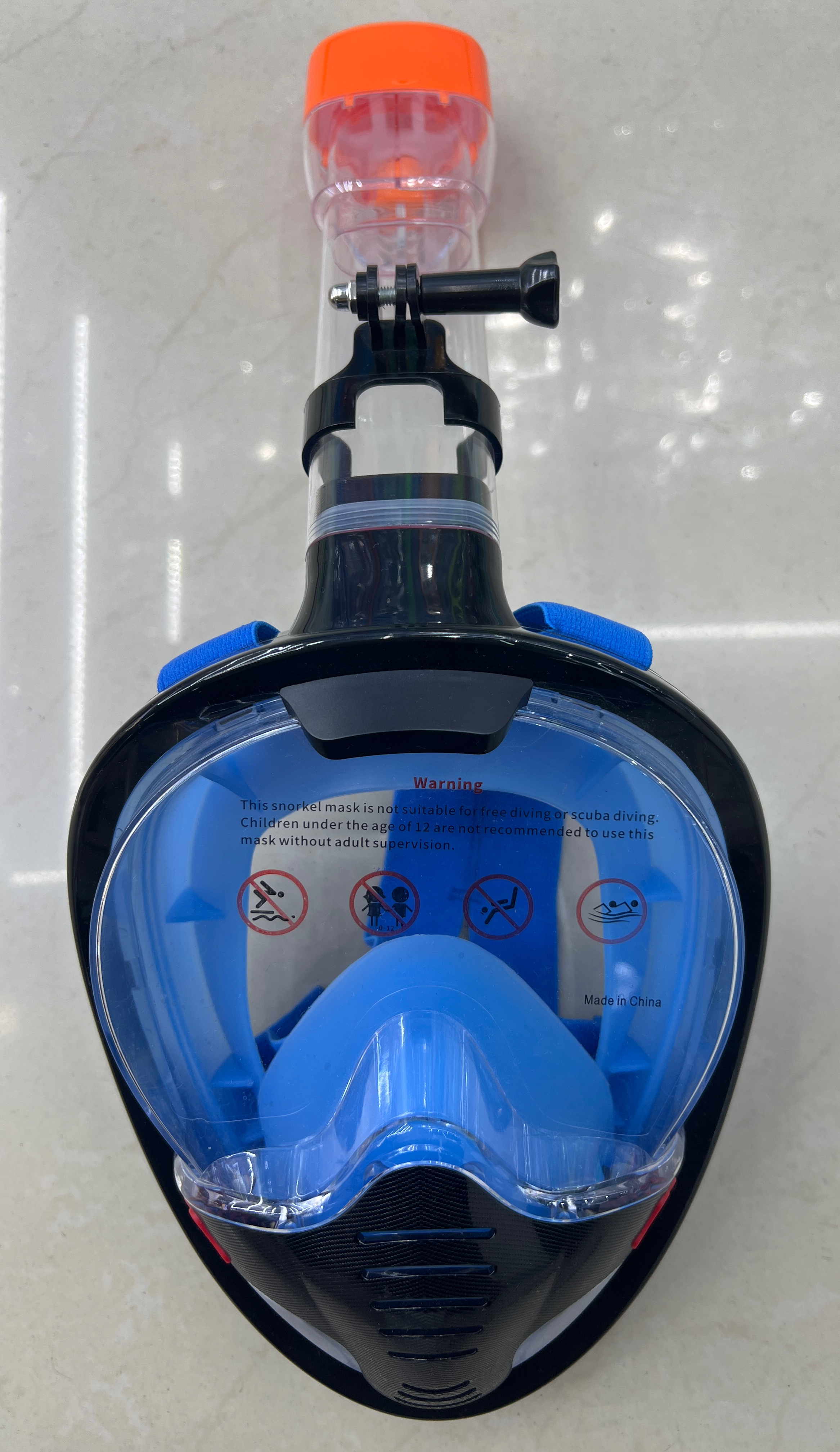 Adult swimming gear, swimming snorkeling mask, anti-fog