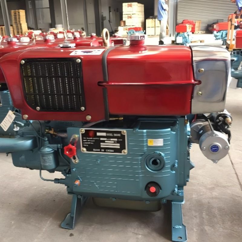 ZS1115 18/22 horsepower electric start with condensation and light water-cooled engine, suitable for African gold panning and sand gold processing equipment