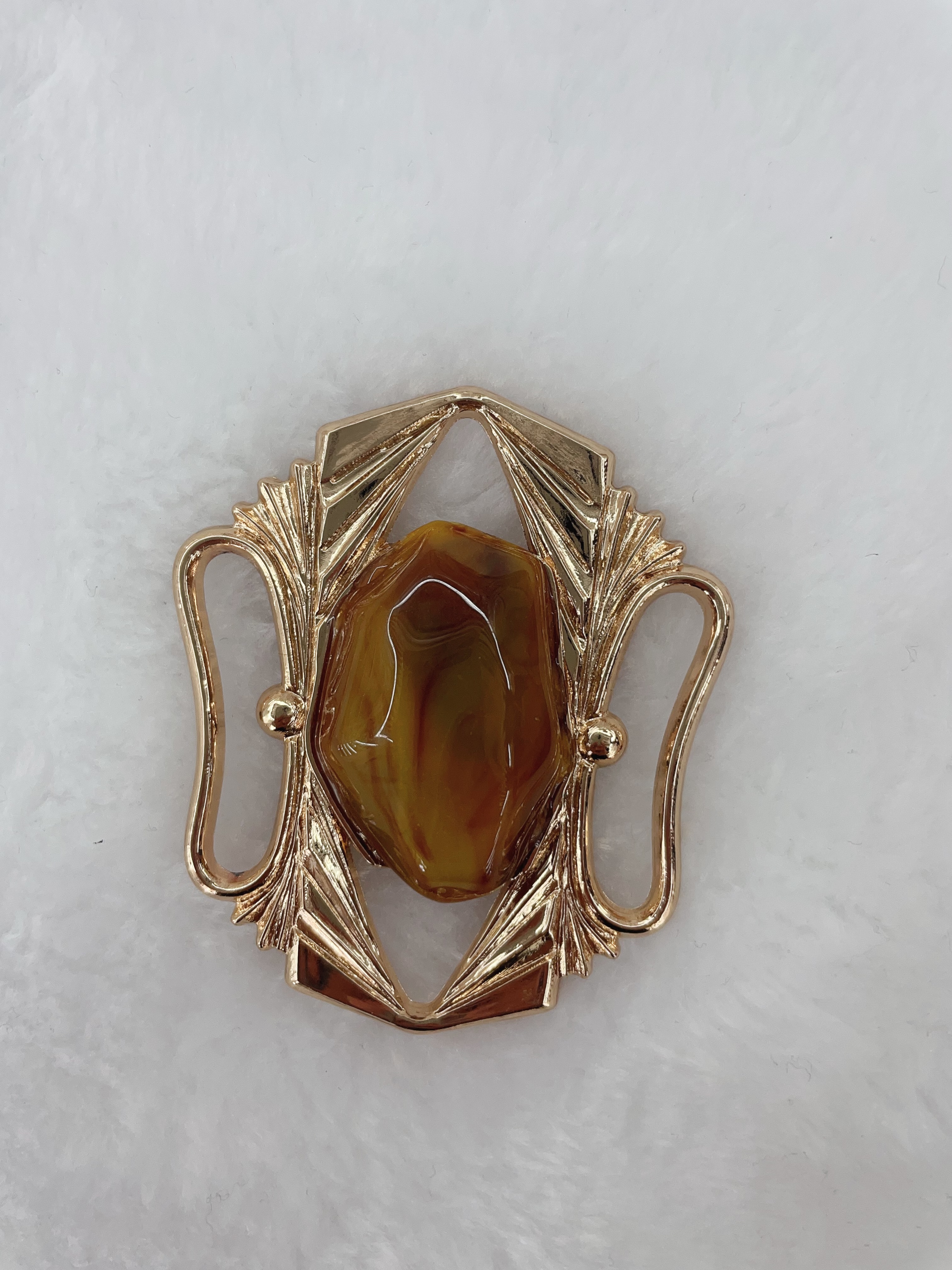 菱形金边仿石对扣服饰大衣风衣装饰搭扣跨境服装辅料加工定制配件 详情图8