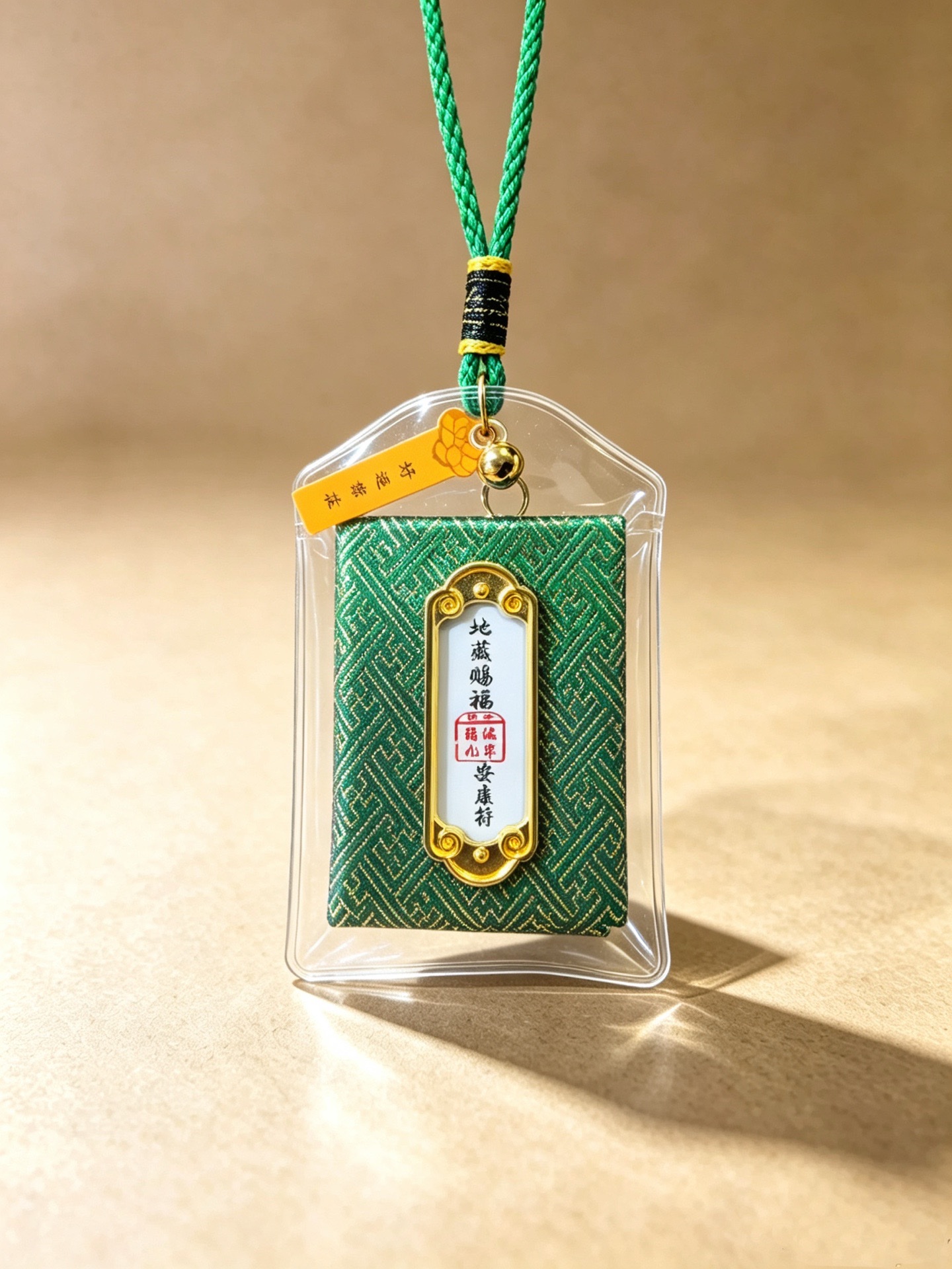 地藏赐福九华山平安健康符挂件香囊袋寓意香包寺庙同款文创好物可联系定制