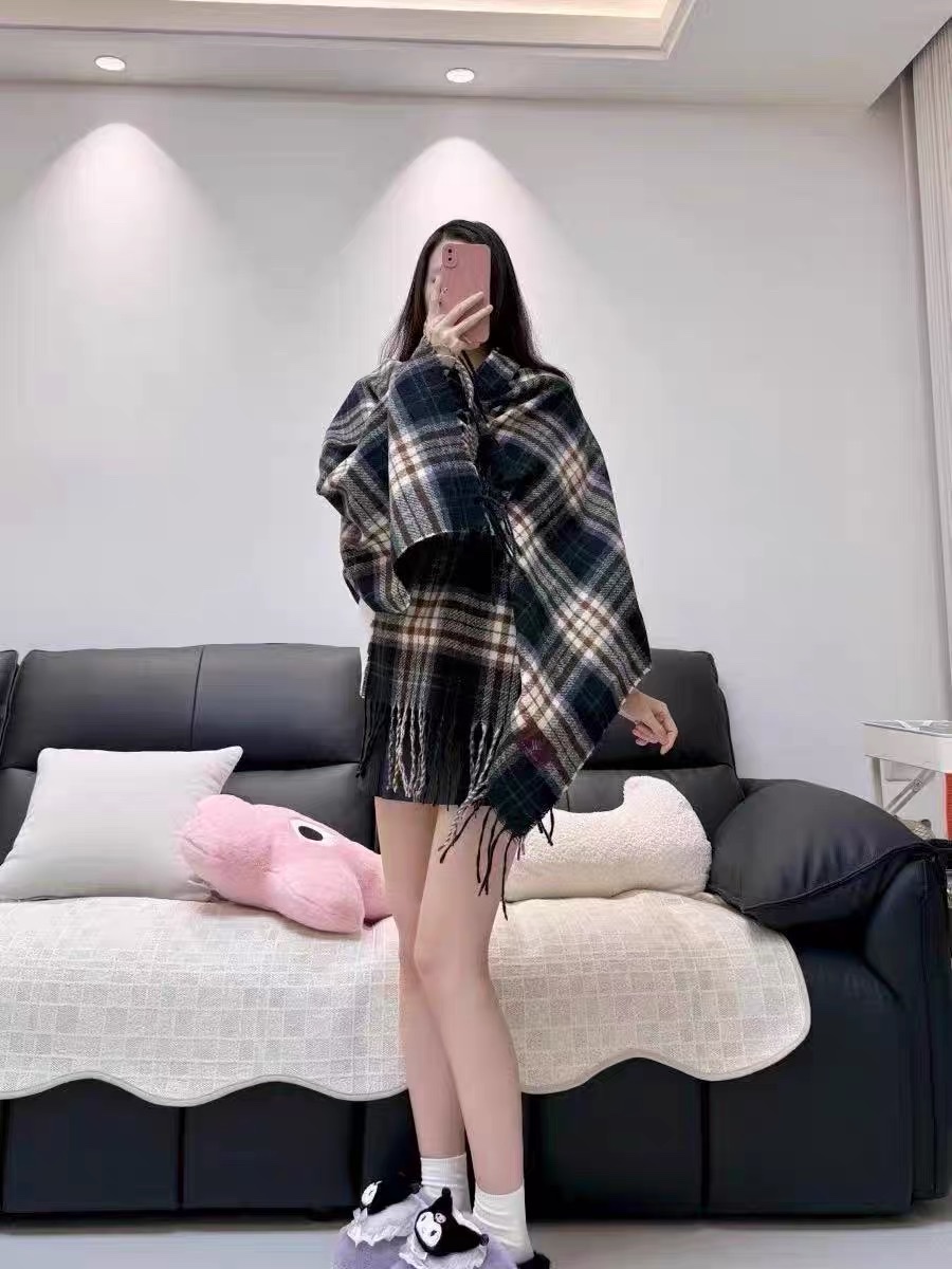 时尚多件套围巾帽子手套装饰飘带保暖秋冬三件套女男潮流百搭装饰飘带详情图7