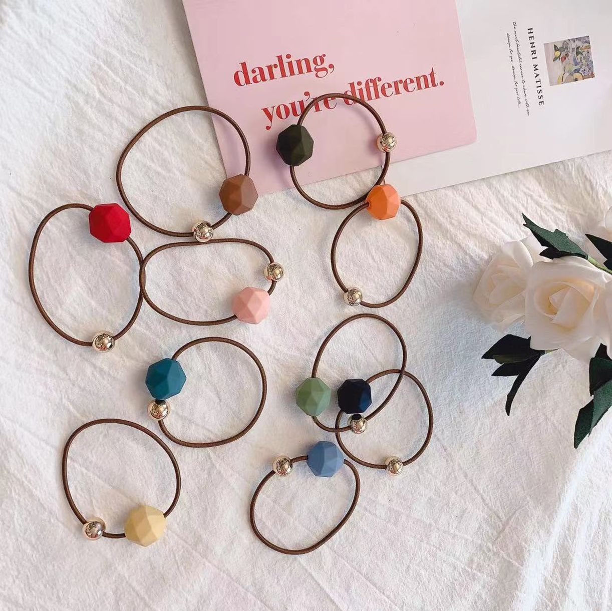 Yiwu Quality Girls' Hair Rope CMfs003 Specification image