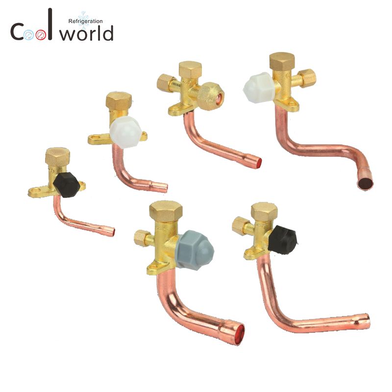 Refrigeration accessories: Air conditioning stop valve, air conditioning service valve detail image 1