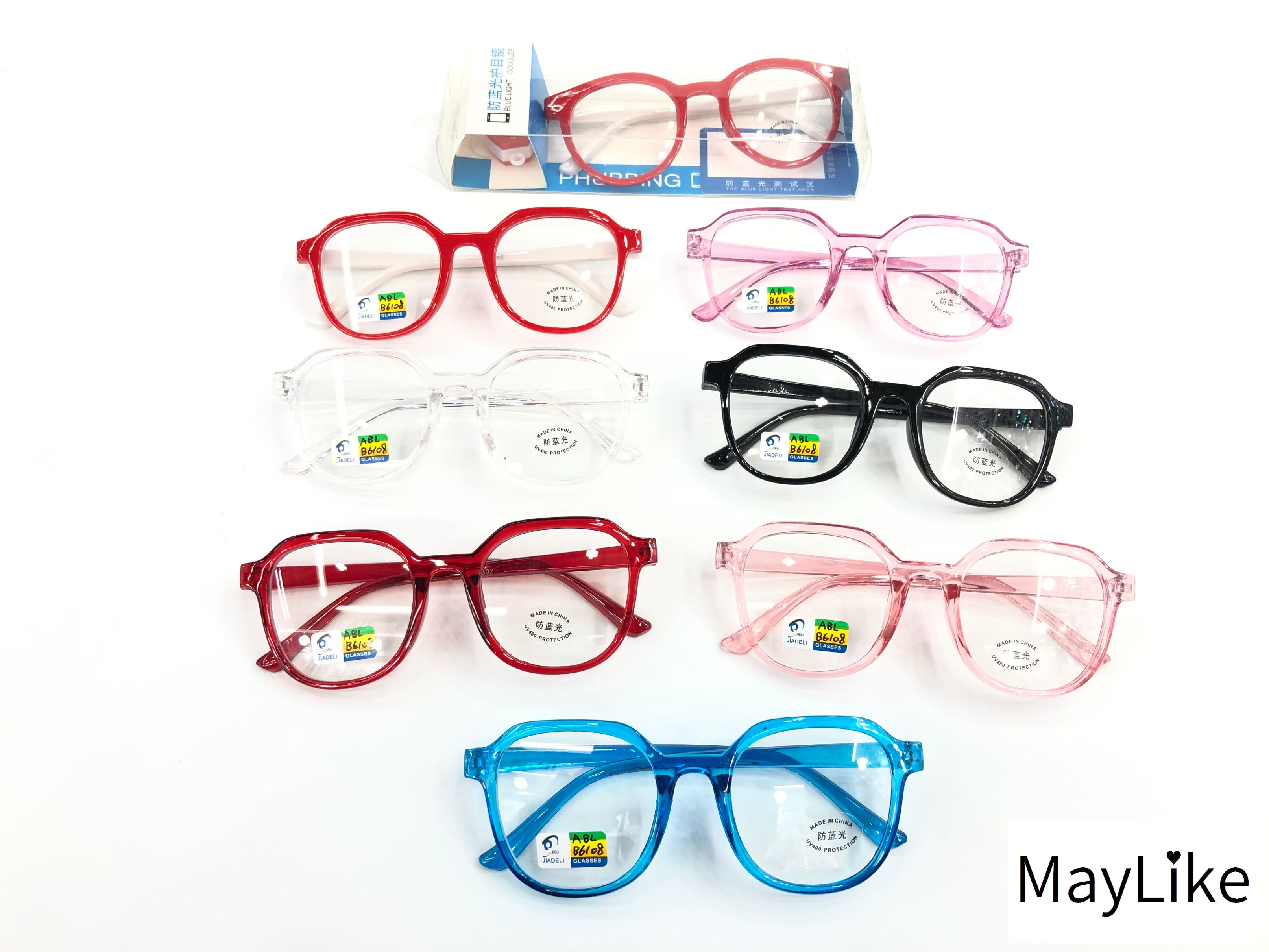 22837-2802 儿童 潮韩版 防蓝光 电脑 手机 护目镜 护眼 批发详情图6