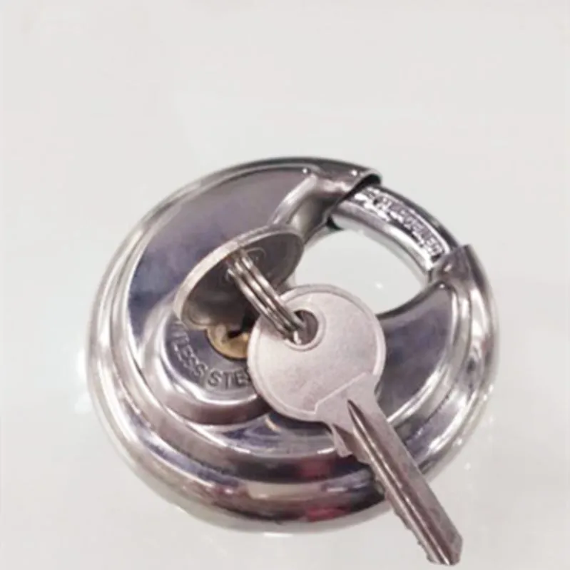 【 Fangyuan Lock Industry 】 Factory direct sales of 70mm round disc locks, crescent locks, warehouse door locks, and stainless steel padlocks detail image 9