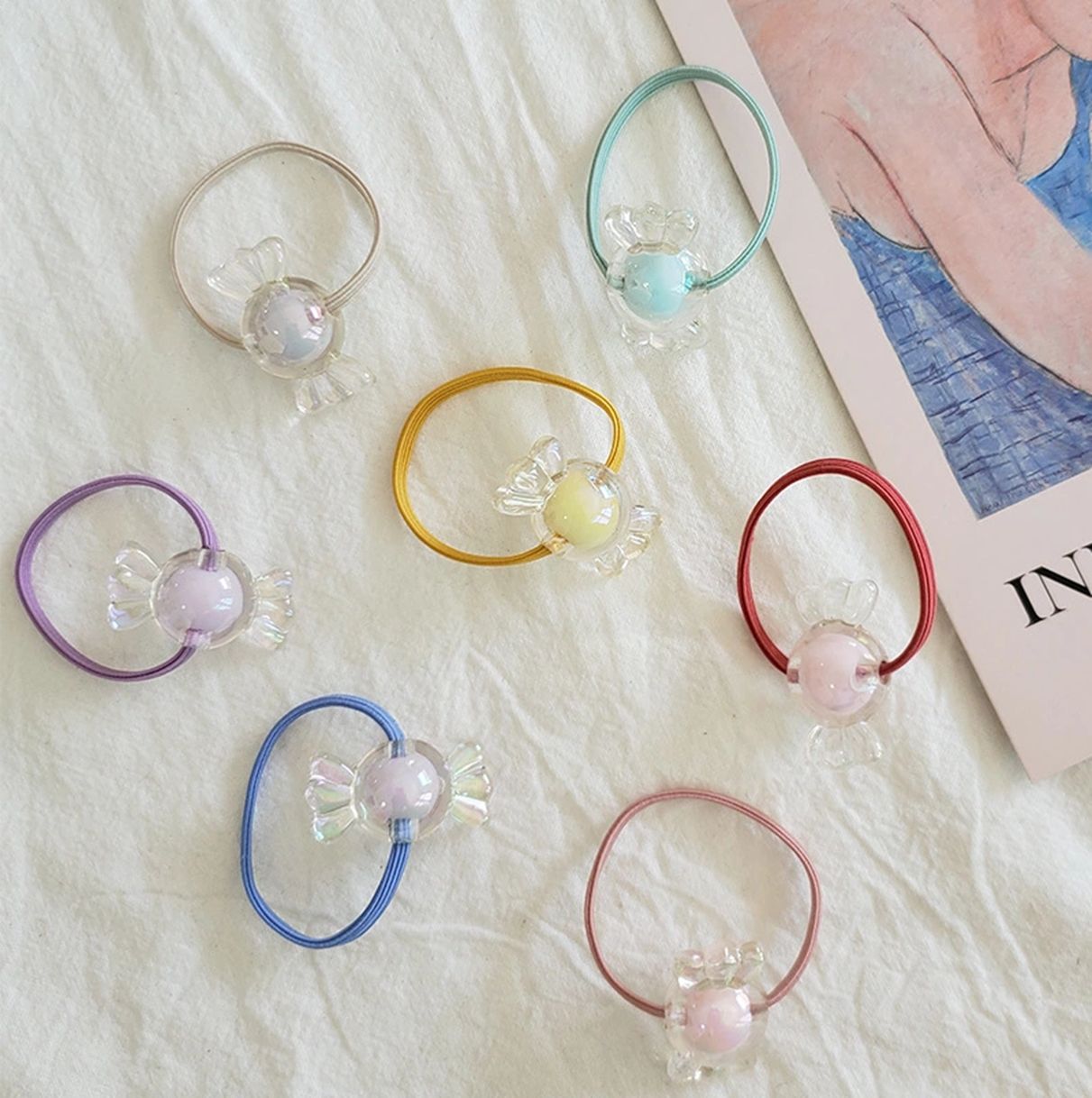 Yiwu Selection fresh lovely children hair cord CMfs001 full figure