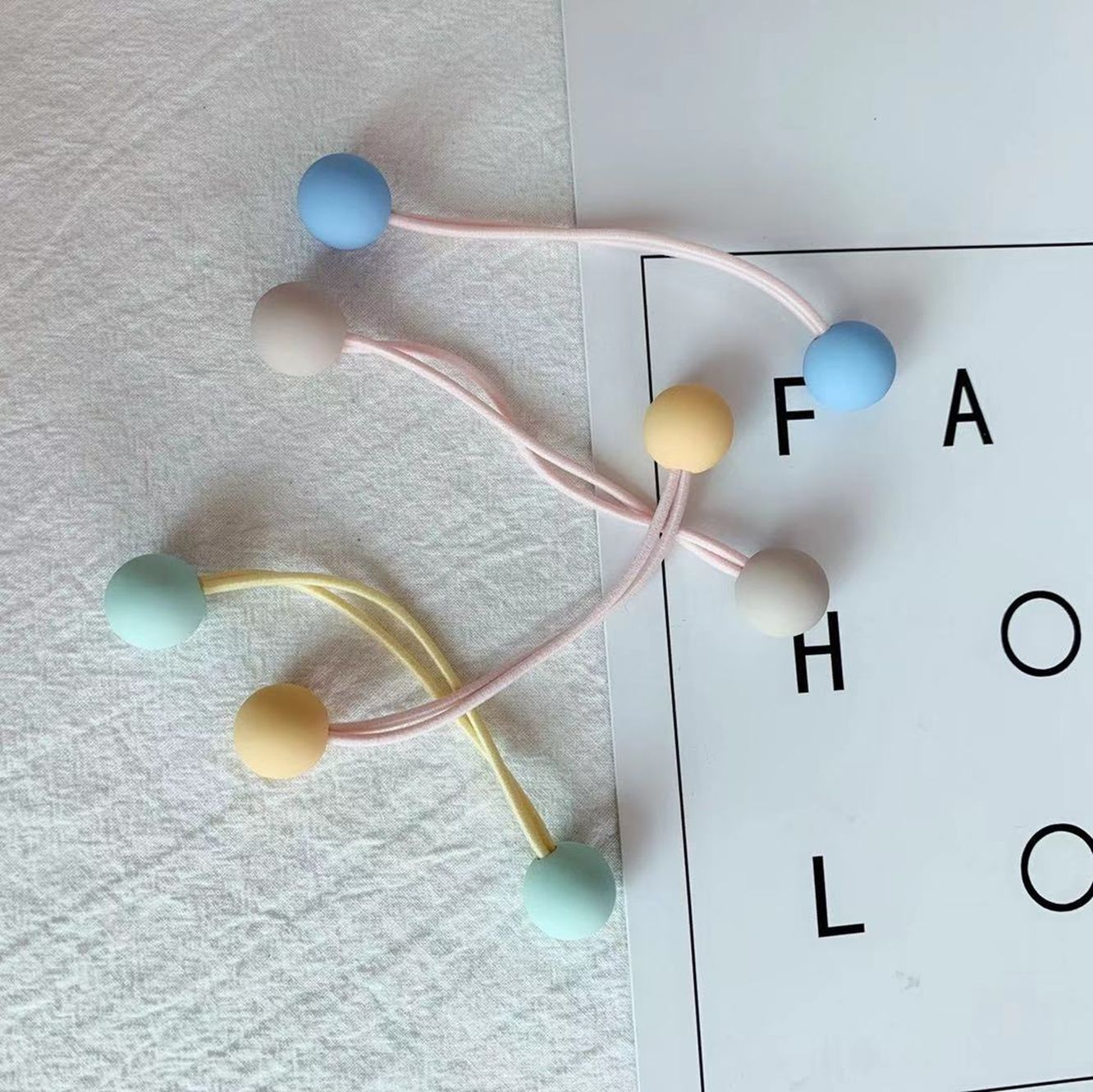 Yiwu Good Goods Girls' Cute Hair Tie CMfs002 Specification image