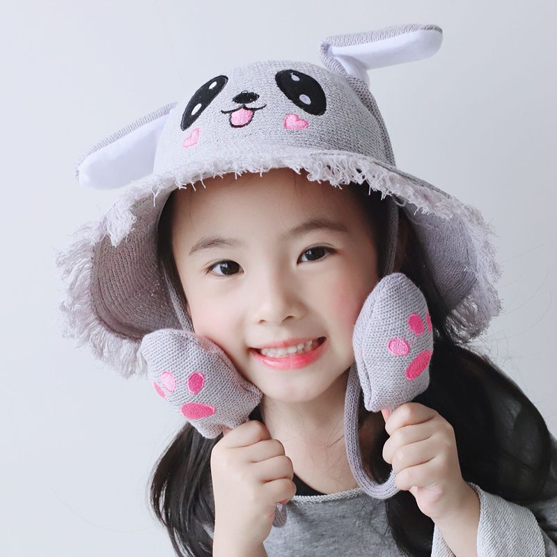 儿童帽实物图