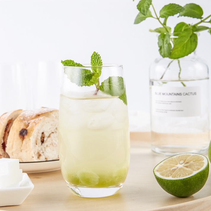 3512 Lead-Free Glass Crystal Water Cup Juice Cup Drink Cup Tea Cup Application Scenario