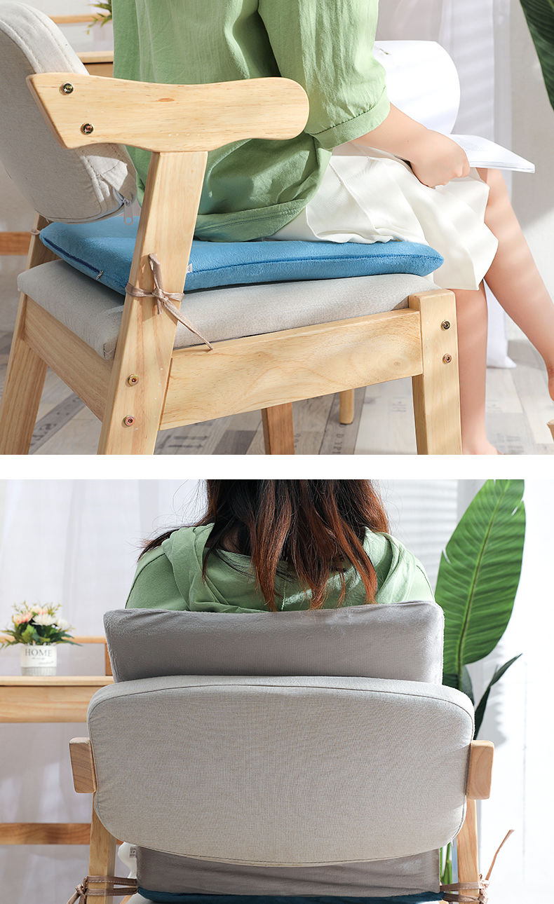 Memory foam buttock cushion, office slow rebound hemorrhoid cushion, hollow pregnant woman cushion undefined