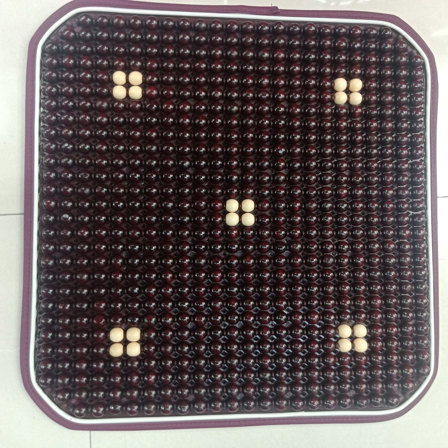 木珠小方垫款式多样厂家直销       
