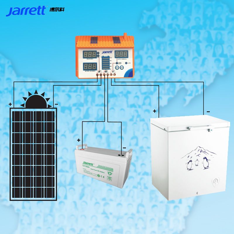 Solar-powered refrigerator detail image 2