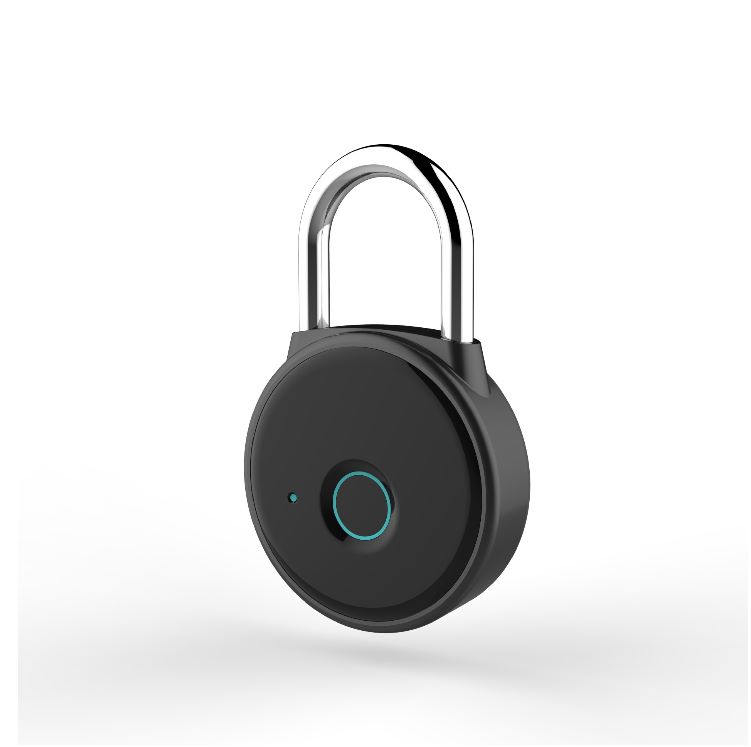 Yiwu good cargo W08 bluetooth huellas dactilares bloqueo de gimnasio bloqueo de huellas dactilares impermeable candado detail image 2
