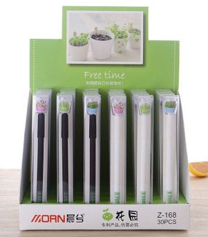 中性笔/中性笔文具/晨光按动笔/按动笔/文具细节图